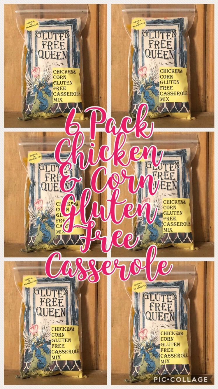 6-Pack Chicken &amp; Corn Gluten Free Casserole Mix