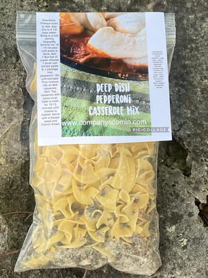 Deep Dish Pepperoni Pizza Casserole Mix