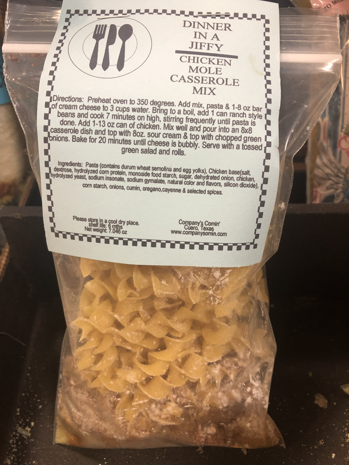 Chicken Mole Casserole Mix