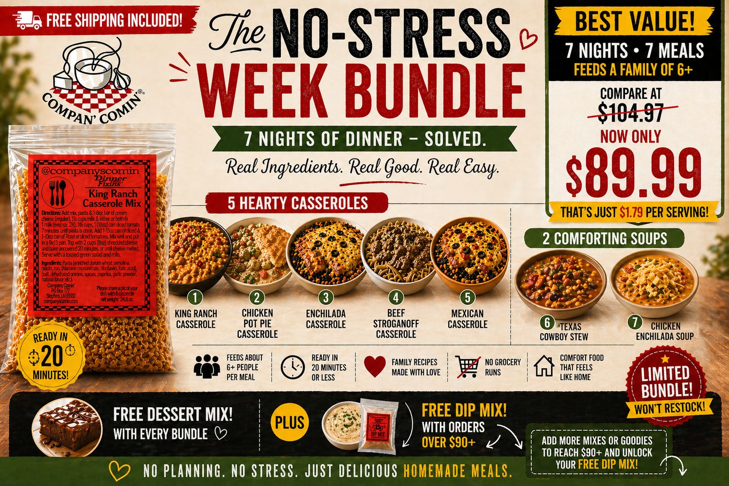 The No-Stress Week Bundle