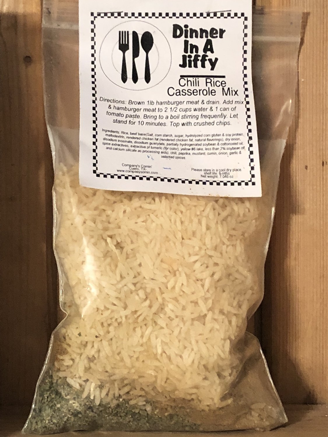 Chili Rice Casserole Mix
