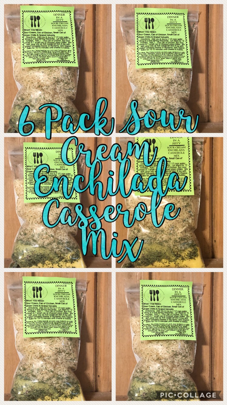 6-Pack Sour Cream Enchilada Casserole Mix