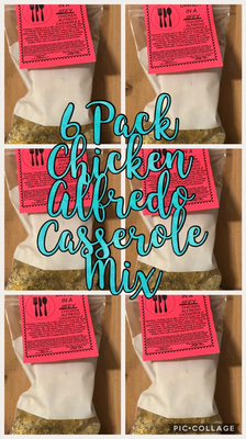 6-Pack Chicken Alfredo Casserole Mix 6-Pack Chicken Alfredo Casserole Mix