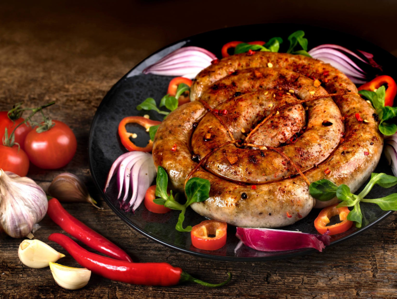 Potato Sausage Links