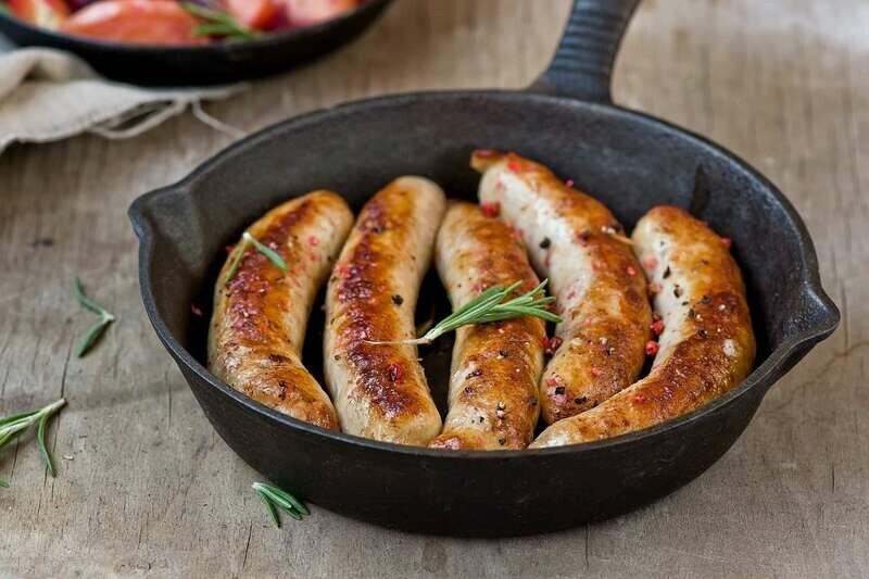 Cooked Bratwurst