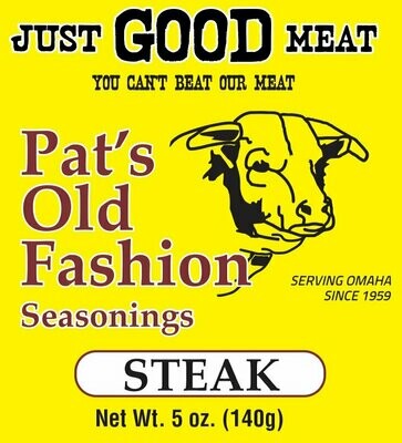 Pat's Old Fashion Steak Seasoning