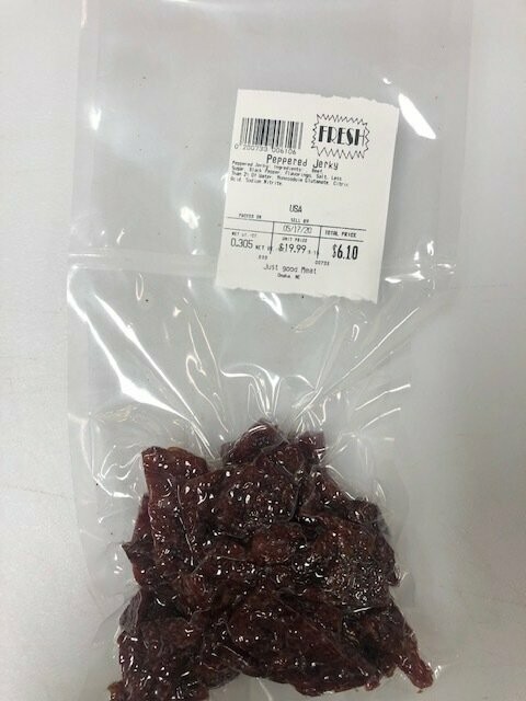 Peppered Jerky