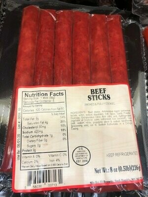 Old Fashioned Beef Sticks