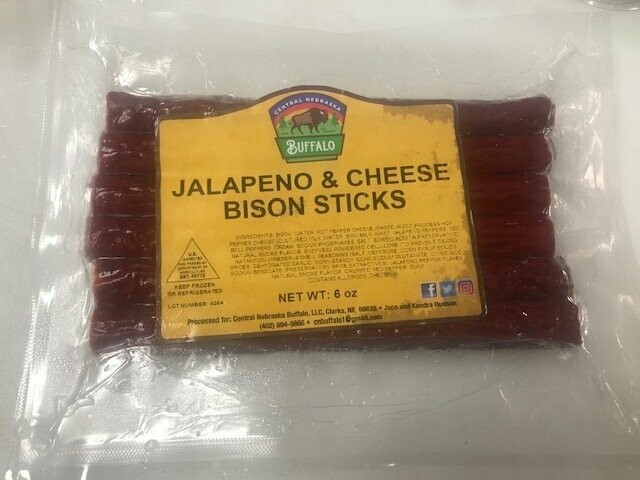 Buffalo Jalapeno & Cheese Beef Stick