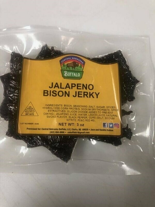 Buffalo Jalapeno Jerky
