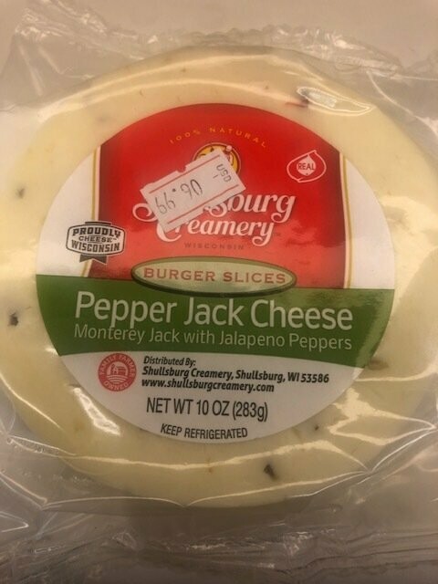 Pepper Jack Burger Slice