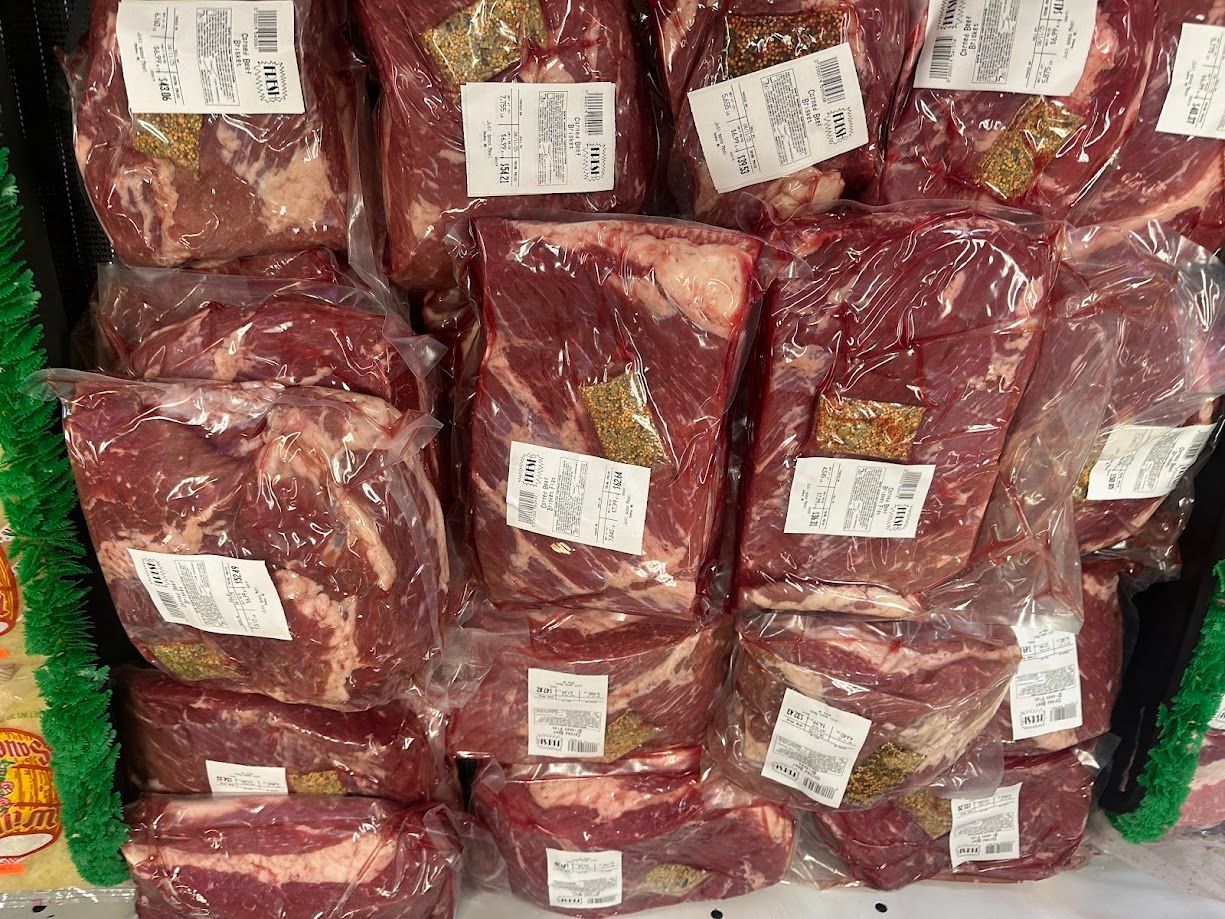 Fresh Corned Beef Brisket Flats
