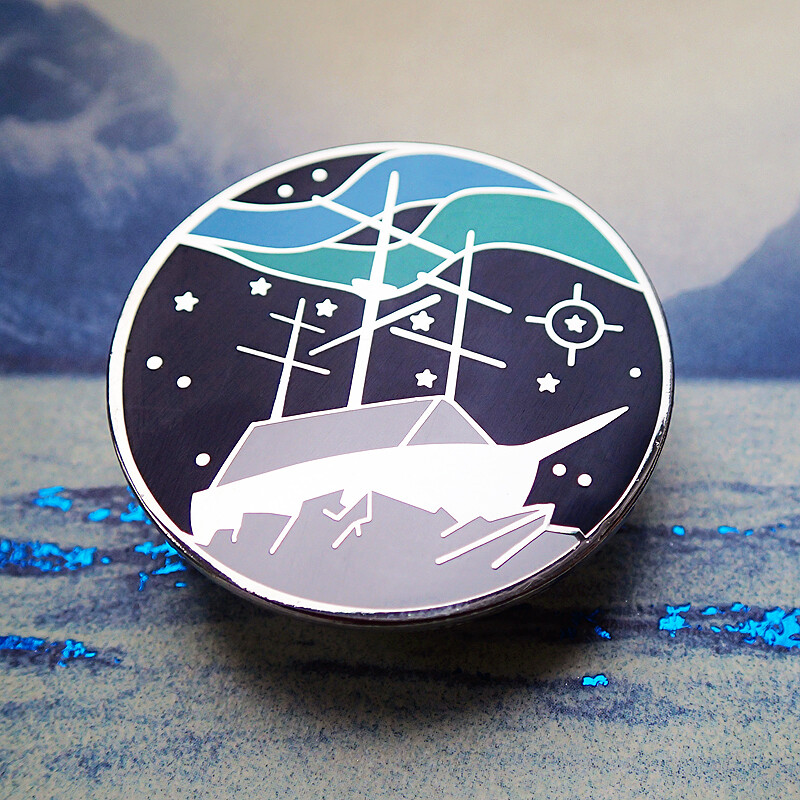 Franklin Expedition Hard Enamel Pin