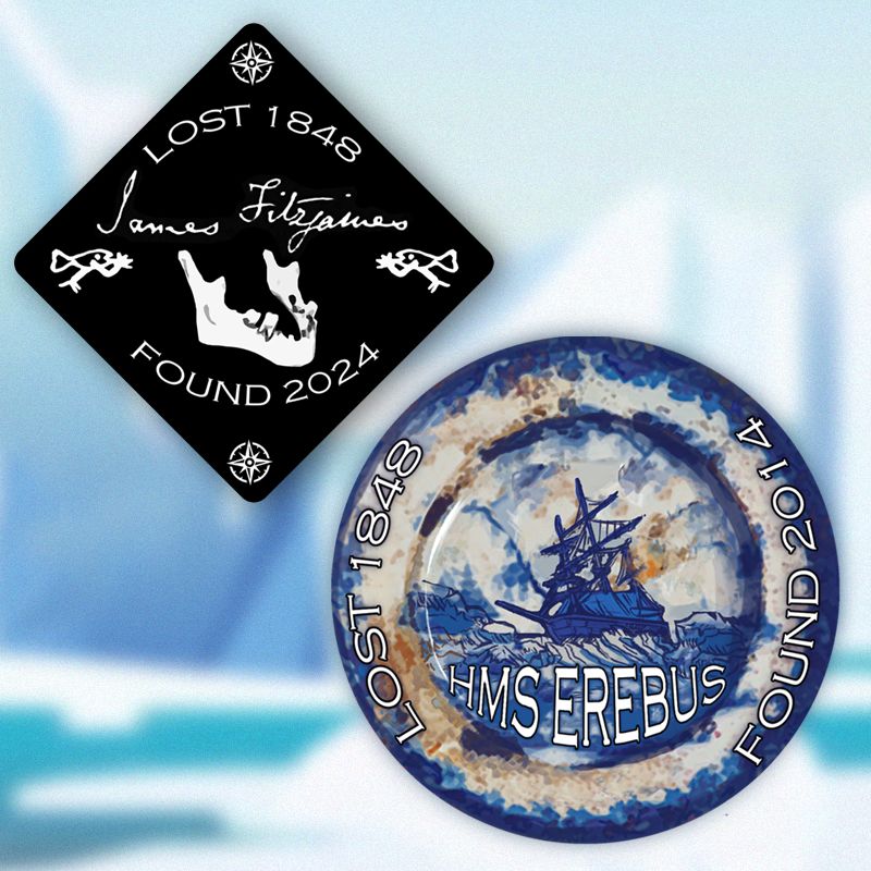 Lost and Found: Erebus Stickers