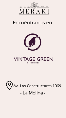 Vintage green, biomarket