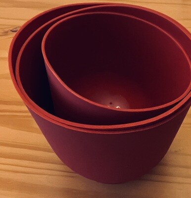 Silicone Mixing Bowl Set 1, 1.5 & 2-Quart