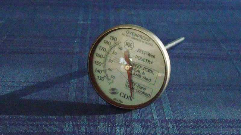 Microwave-Convection Safe Thermometer