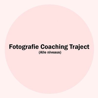 Fotografie Coaching Traject