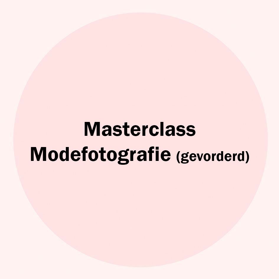 Masterclass ModeFotografie