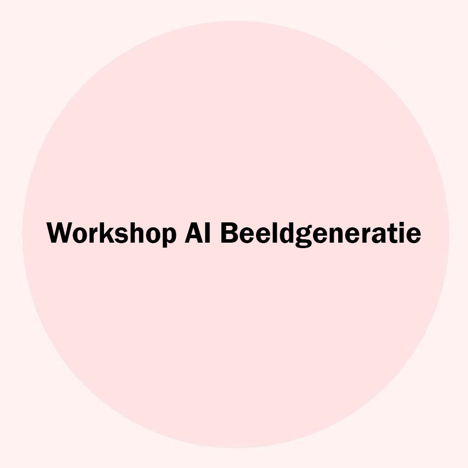 Workshop AI Beeldgeneratie