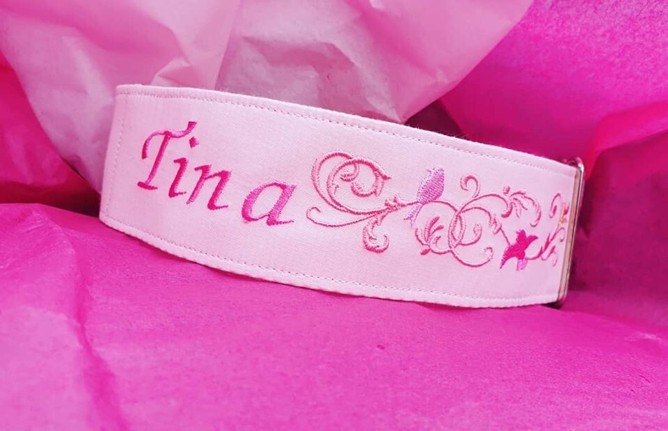 Personalised Embroidered Collar