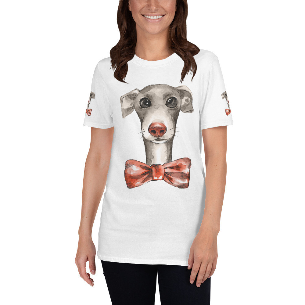 Iggy Italian Greyhound Short-Sleeve Unisex T-Shirt, Size: S