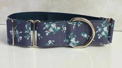 Vintage Laura Ashley Fabric Limited Edition Martingale Collar, House or Clip 'Mint'