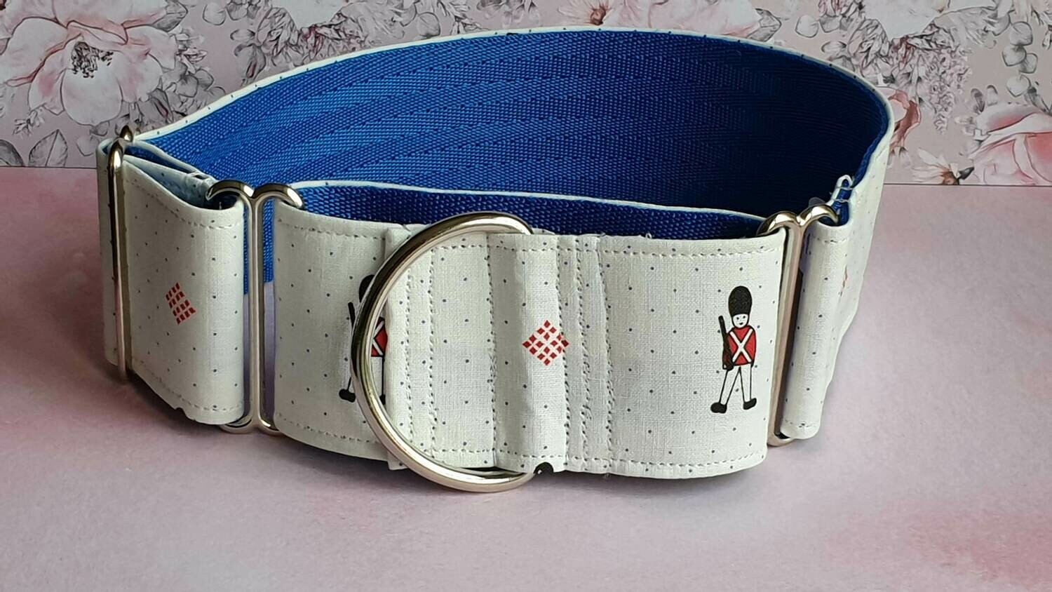 Vintage Laura Ashley Fabric Limited Edition Martingale Collar, House or Clip. 'Jane'