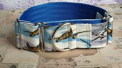 Collar &#39;War Birds&#39; Martingale, House or Clip