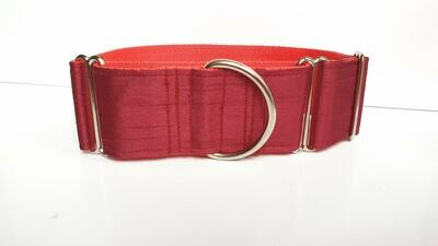 Collar 'Burgundy Shot' Martingale, House or Clip