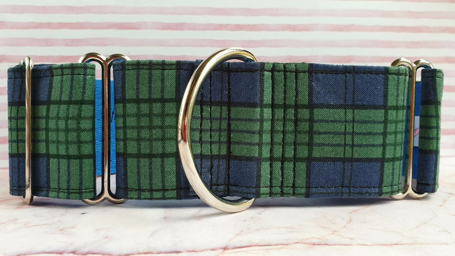 Collar &#39;Green Tartan&#39; Design