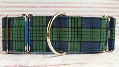 Collar &#39;Green Tartan&#39; Design