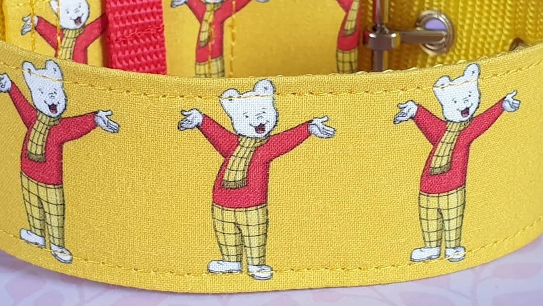 Collar &#39;Rupert Bear&#39;