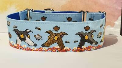 Collar &#39;Flutterbies and bees&#39; by James Hardy