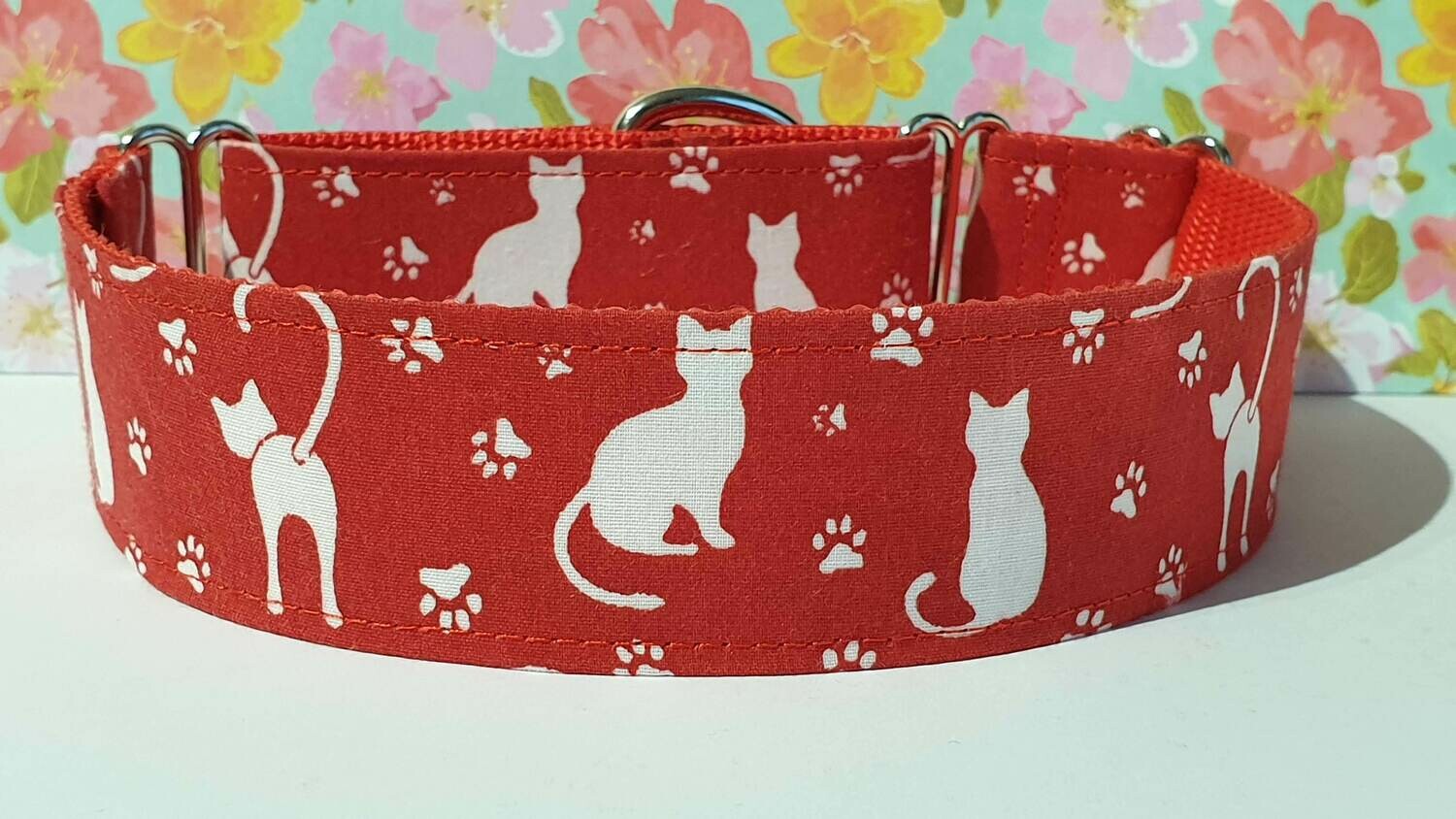 Collar &#39;Kitties&#39; Martingale, House or Clip