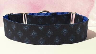 Vintage Laura Ashley Fabric Limited Edition Martingale Collar, House or Clip 'Fleur'