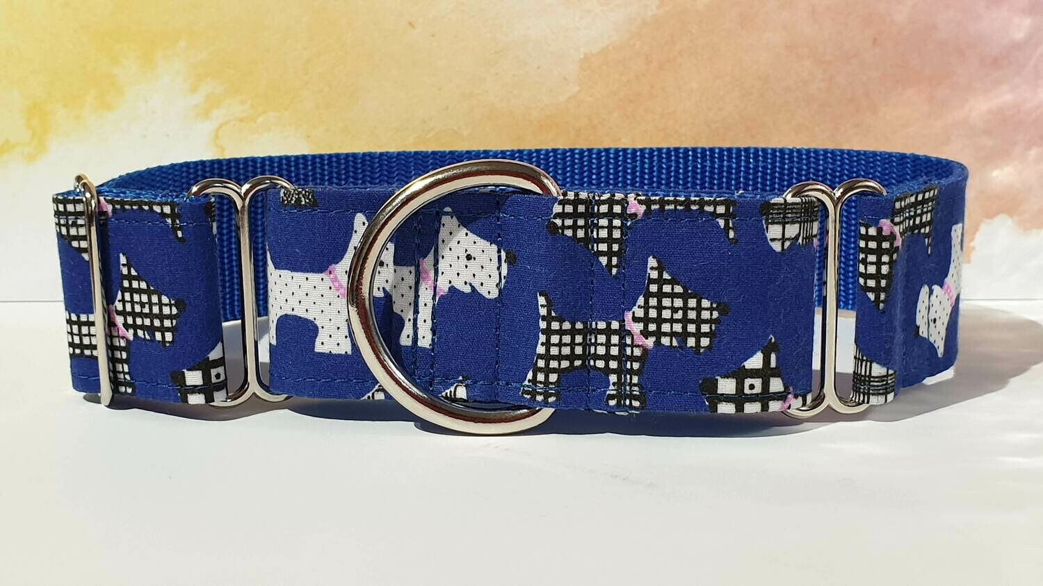 Collar &#39;Scottie Dog&#39; Martingale, House or Clip
