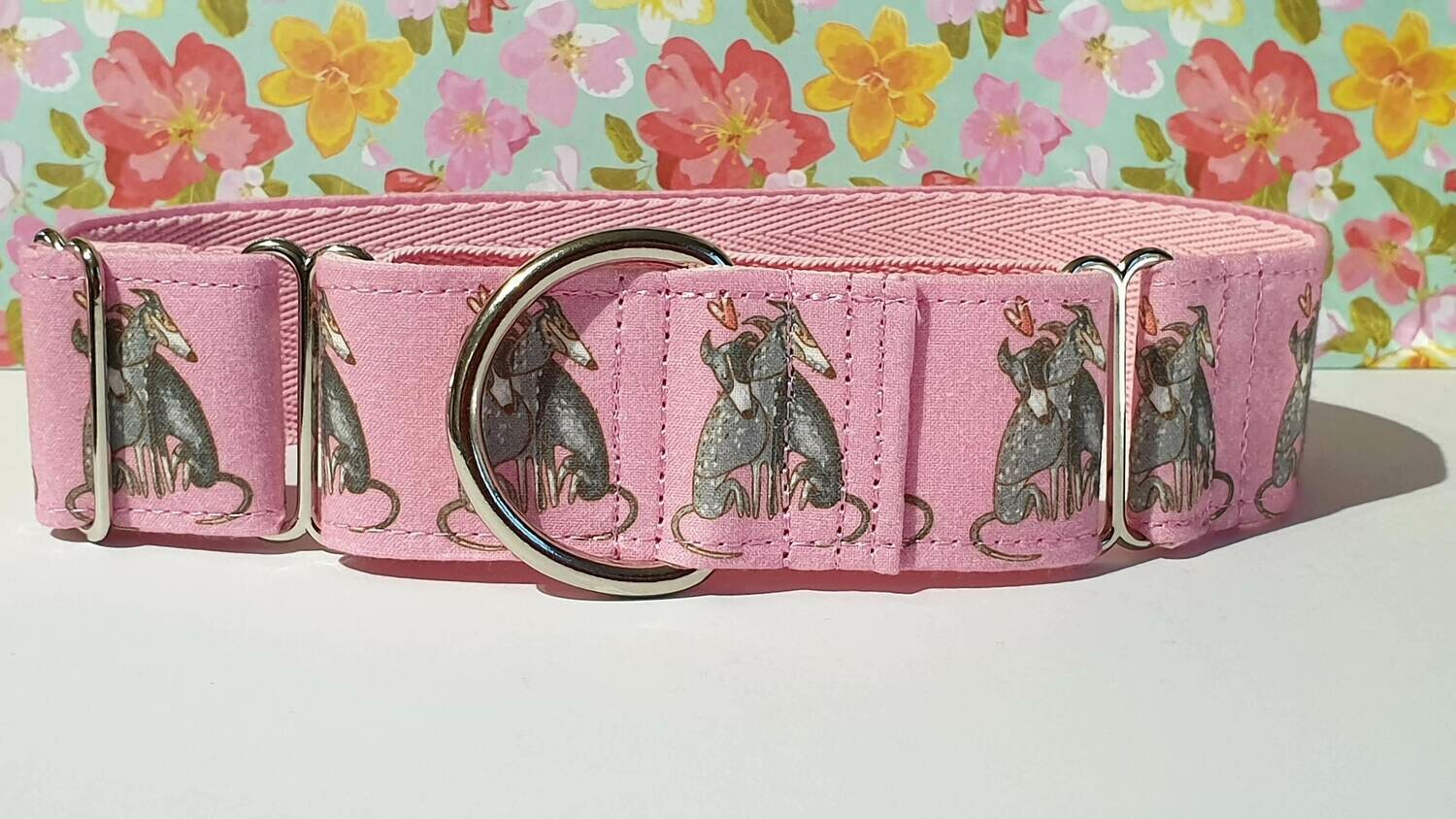 Collar &#39;Just Cuddling&#39; Martingale, House or Clip