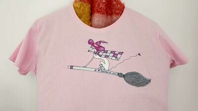 Mens Ewa Design &#39;Granny Annie&#39; Carlota Galgos Fundraising  T Shirt
