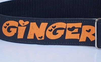'Ginger Twat' Design Collar