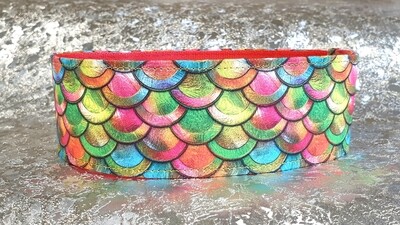 Collar 'Stained Glass Scales' Martingale, House or Clip