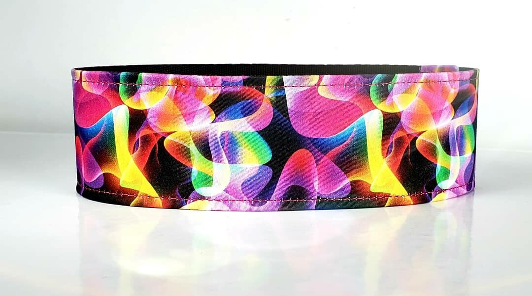 Collar &#39;Coloured Smoke&#39; Martingale, House or Clip