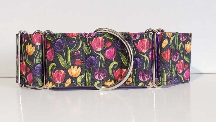 Collar &#39;Tulip&#39; design Martingale, House or Clip
