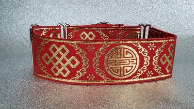 Beautiful Chinese Good Luck Symbol Design Ribbon 50mm Collar