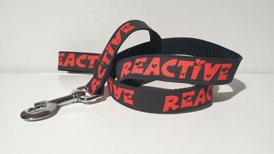 &#39;Reactive&#39; Warning Dog Lead