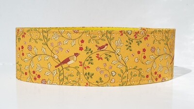 Willaim Morris Print Dog Collar as a Martingale, House or Clip