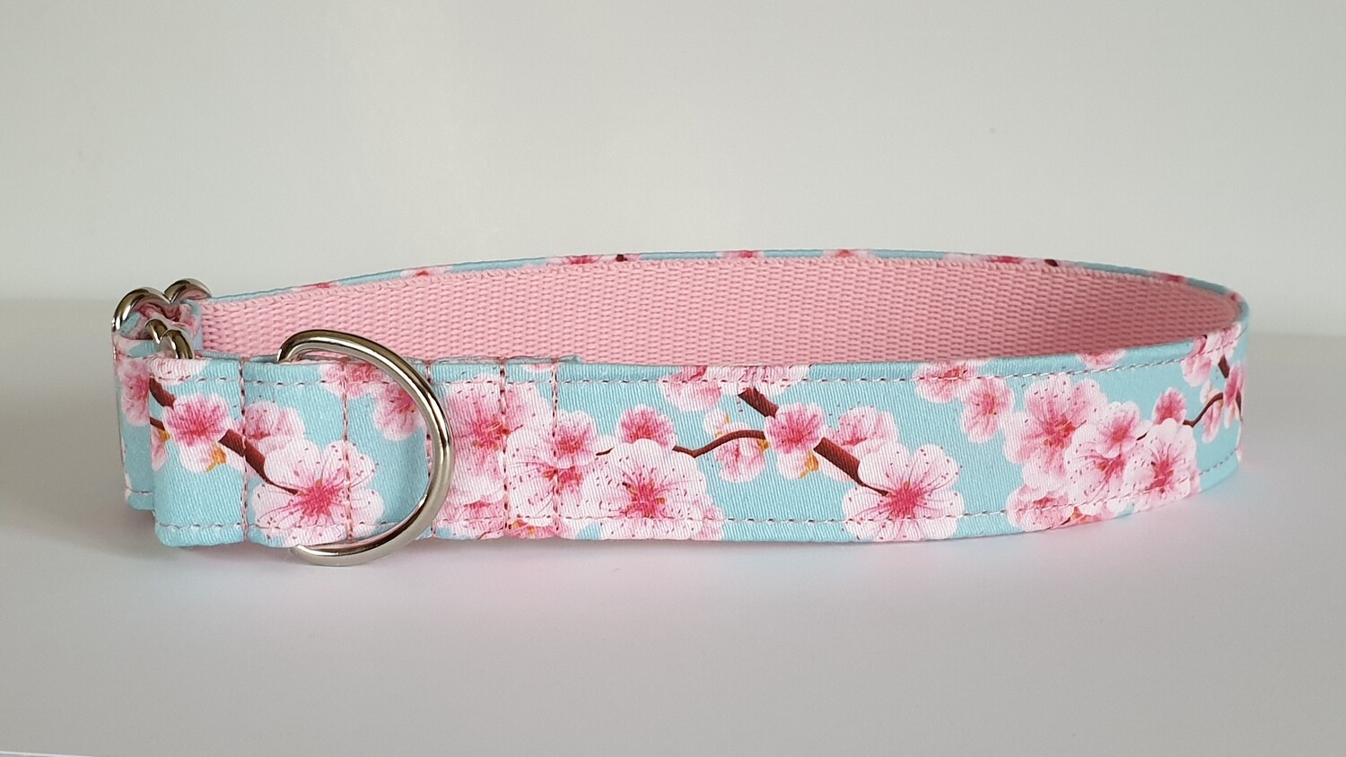 Collar &#39;Sakura Cherry Blossom&#39; Martingale, House or Clip