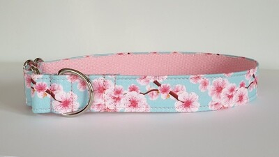 Collar &#39;Sakura Cherry Blossom&#39; Martingale, House or Clip