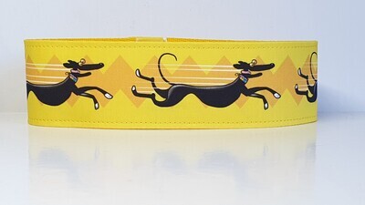 Richard Skipworth &#39;Zoomies&#39; Design Dog Collar