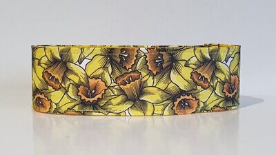 Collar &#39;Daffodil Day&#39; Martingale, House or Clip